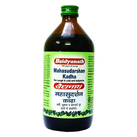 Buy Baidyanath Mahasudarshan Kadha, 450 ml | 19 Minutes Delivery ...