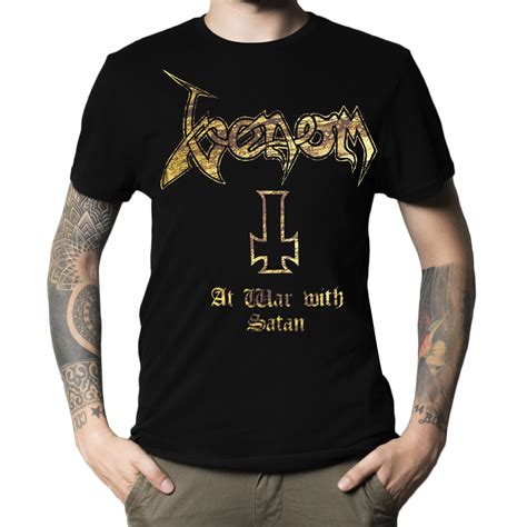 Venom At War With Satan T-Shirt T-shirts/Clothing | Loudtrax