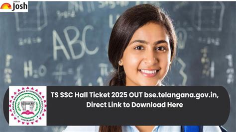 TS SSC Hall Tickets 2025 Out: Download Class 10th Admit Card at bse ...