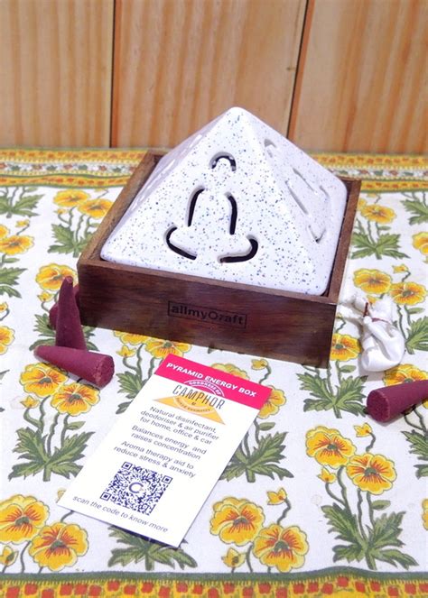 Get Healing Décor Pyramid (T-light cum Incense Holder) at ₹ 1000 | LBB Shop