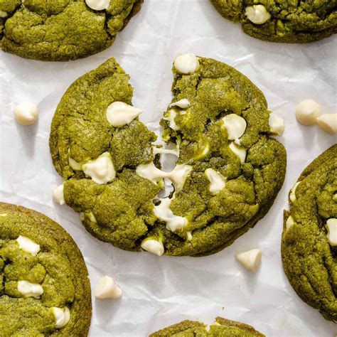 White Chocolate Chip Matcha Cookies Del's Cooking Twist, 60% OFF