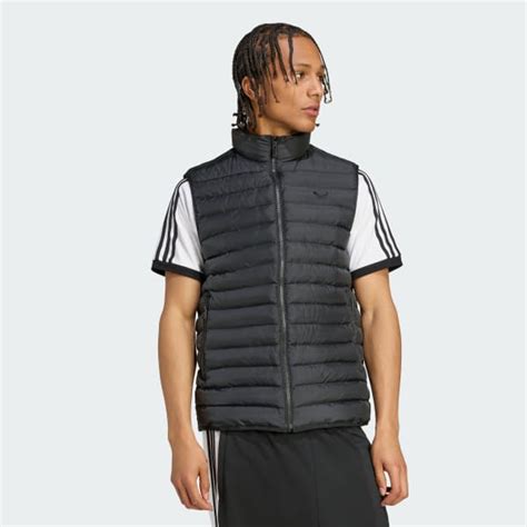 adidas Padded Full Zip Vest - Black | adidas India