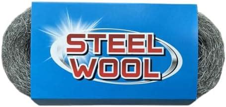 Steel Wool, 3'' x 11Ft, Grade #0000 - #4 Steel Wool Scrubber, Steel ...