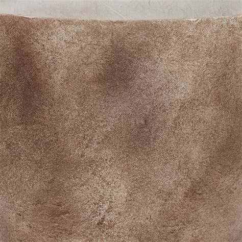 Yiekholo 2-Pack Round 20-in W Large Brown Polyrattan Indoor/Outdoor ...