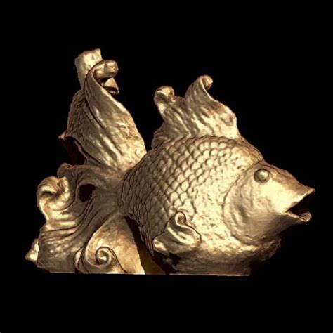 Exquisite Fish 3D Model - Pendant Design