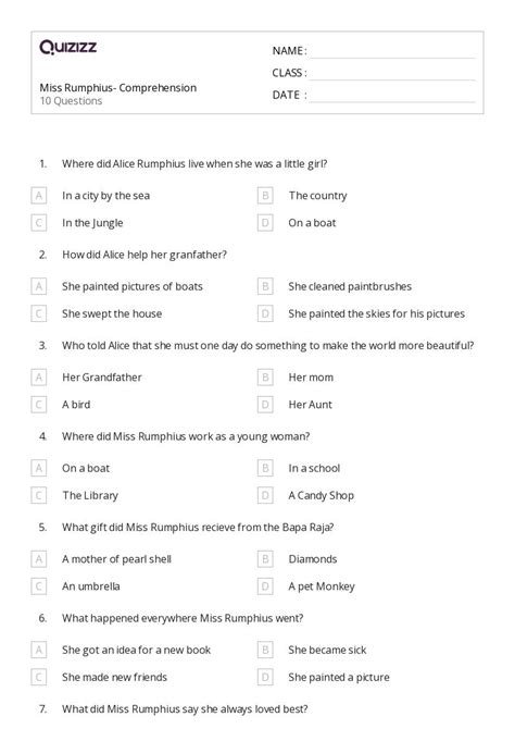 50+ Picture Comprehension worksheets for 2nd Class on Quizizz | Free ...