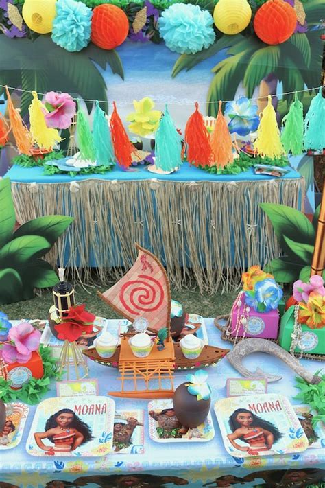 Moana Birthday Party Ideas | Photo 2 of 19 | Catch My Party