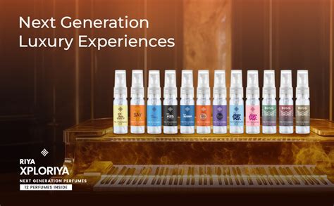 Buy RIYA Xploriya Next Generation Men & Women Trial Pack of 12 X 5ml ...