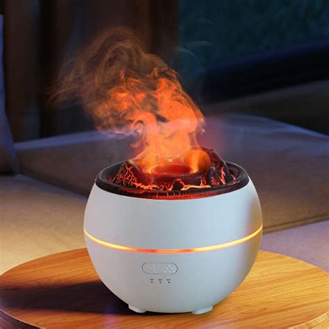 Jellify 300ml Volcano Aroma Essential Oil Diffuser Portable Mini USB ...