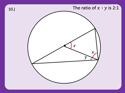 Image result for Circle Theorems Using Algebra