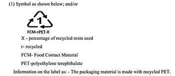 FNB News - FSSAI issues guidelines for acceptance of rPET as Food ...