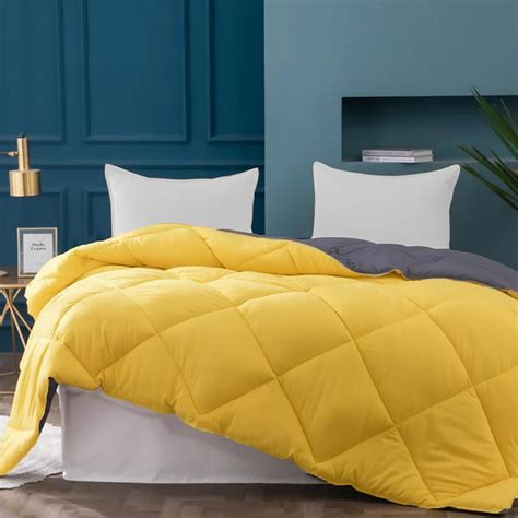 HOMEMONDE Reversible Quilt Comforter All Season Alternative 88 x 96 ...