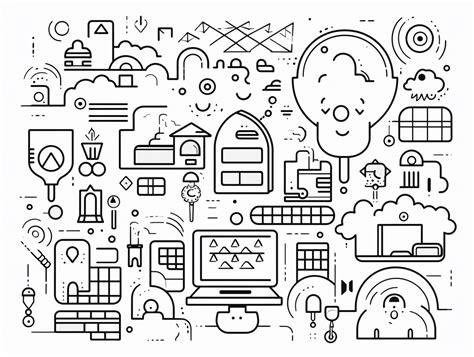 Technology Coloring Pages 的图像结果