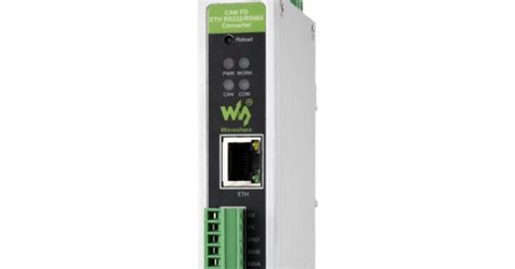 Buy Waveshare CAN FD Protocol Converter, CAN FD To ETH/RS232/RS485 ...