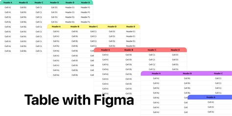 Image result for Figma Table Tutorial
