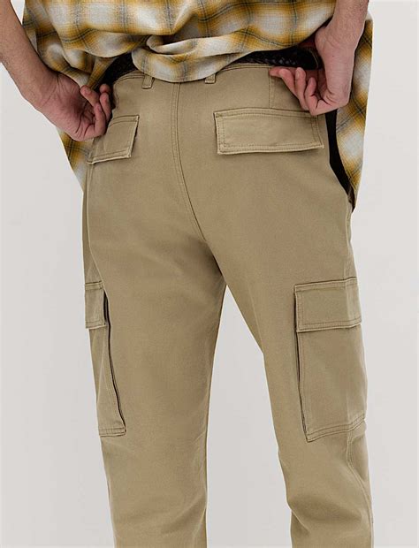 Buy Tapered Fit Stretch Cargo Trousers at Marks & Spencer