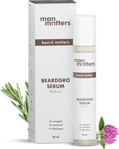Man Matters BeardGro Serum Roll On | Anagain, Aminexil & Rosemary ...