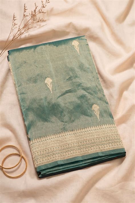 Hand Woven Pure Tissue Banarasi Saree – kapse Paithani
