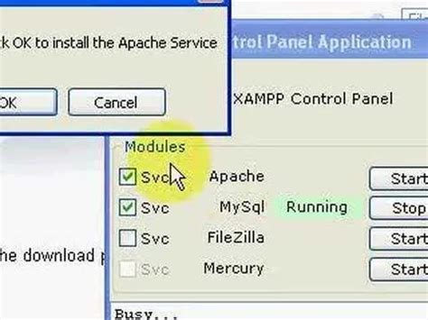 Apache MySQL PHP Installation 的图像结果
