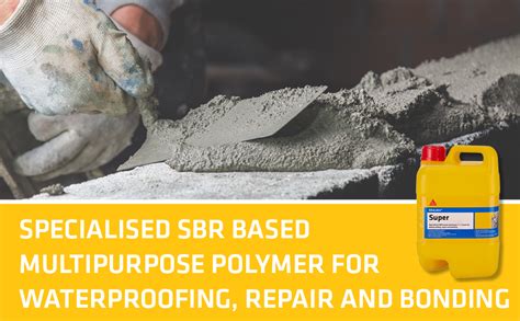 Sika Waterproofing & Concrete Repair Admixture | Sika Latex Super SBR ...