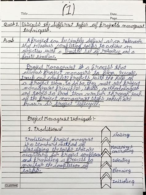 Project Management Assignment 的图像结果