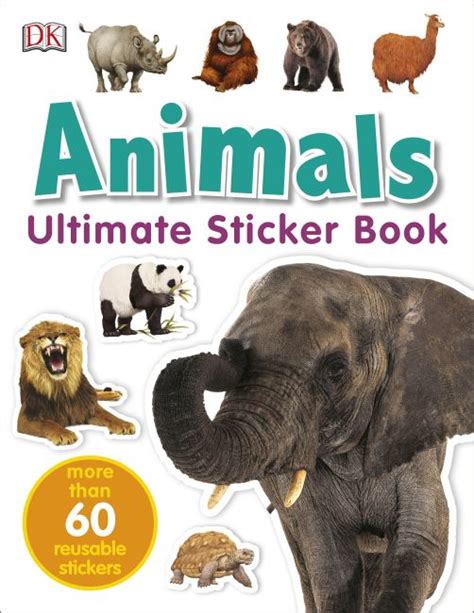 Image result for Animal Sticker Book