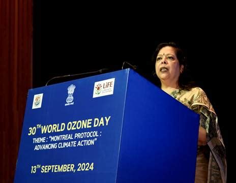 World Ozone Day 2024 celebrated in New Delhi with the theme: "Montreal ...