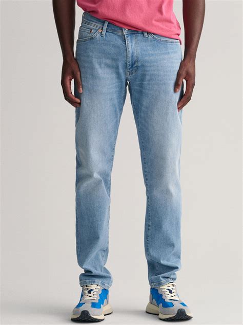 GANT Men Mid-Rise Slim Fit Heavy Fade Stretchable Jeans - Price History