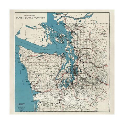 Puget Sound Map Location