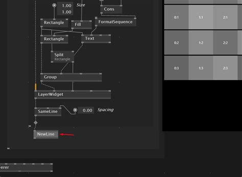 Imgui spacing node doesn't have inputs - feature - Forum