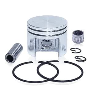Haishine 38mm Piston Rings 10mm Pin Needle Bearing Kit for Stihl MS180 ...