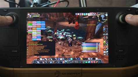 WoW TBC Classic - Raiding on the Steam Deck - Handheld Gameplay - YouTube