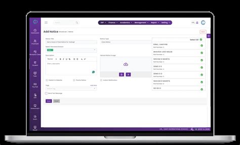 Class Notice Software for Schools in India