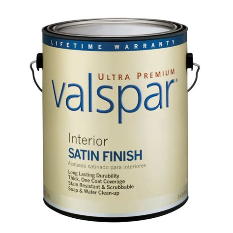 Valspar Ultra Premium Tintable Latex Interior Paint (1-Gallon) at Lowes.com