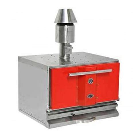 Empero Professional Oven, works with coal, Red