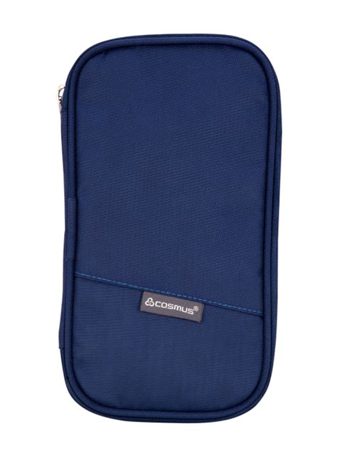 Buy Cosmus Travel Case Wallet & Organizer Passport Holder Navy Blue Bag ...