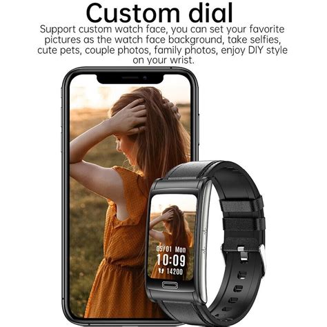 E600 ECG PPG Smart Watch Blood Glucose Heart Rate India | Ubuy