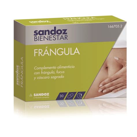 FRANGULA SANDOZ BIENESTAR 30 CAPSULAS