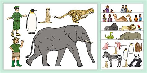 Zoo-Themed Cut-Outs