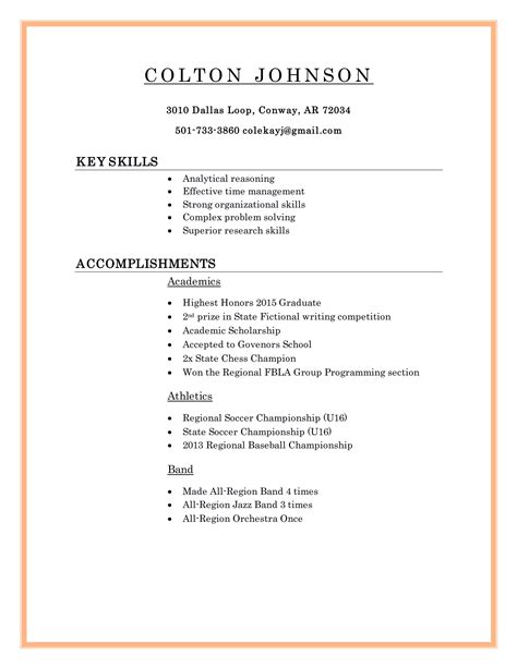 Colton Resume | DOCX