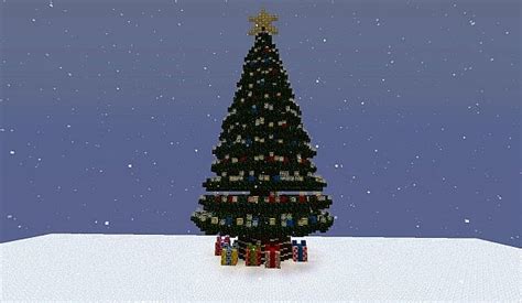 Image result for Large Christmas Tree Minecraft Tutorial