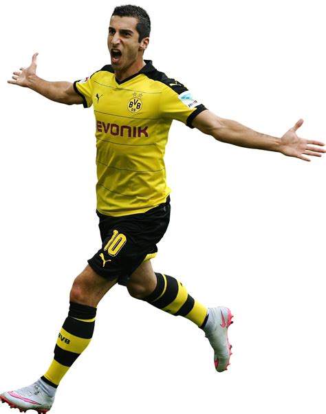 Download Henrikh Mkhitaryan 1 - Jogador Borussia Dortmund Png Clipart ...