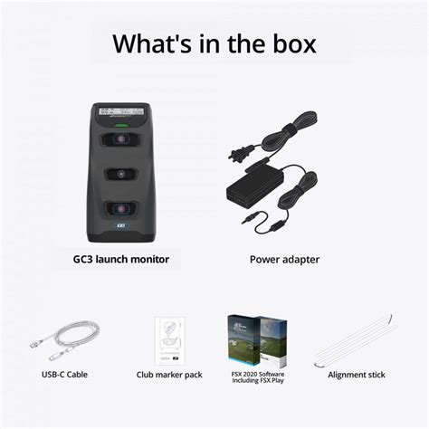 GC3 Launch Monitor | Foresight Sports Europe