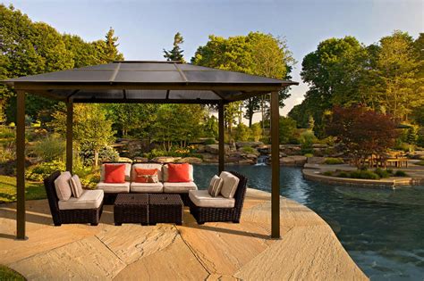 Paragon Outdoor Madrid 10X13 Hard Top Gazebo [GZ620LS]