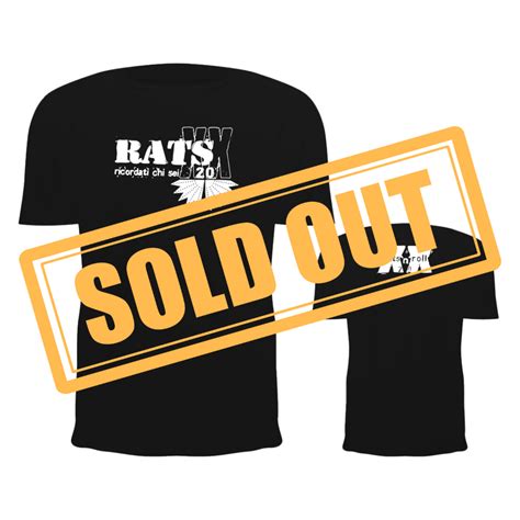 RATS – XX Anniversario Indiani Padani – Elephant Merch