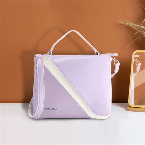 Buy Online LAVENDER SATCHEL BAG - f234sames14ll1_p | Fastrack