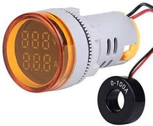 rc electric india 72mm digital panel meter Volt+Amp AC voltage ...