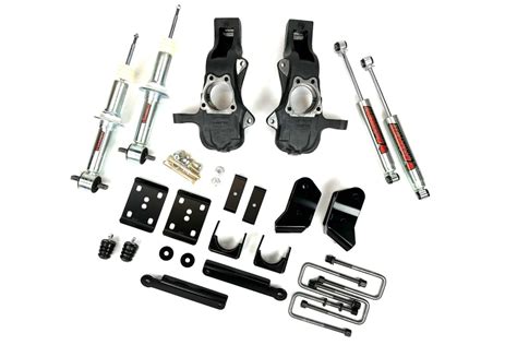 2.5"/4" Lowering Kit, 2019-2025 GM 1500 Trucks, 2wd/4wd (#93219 ...