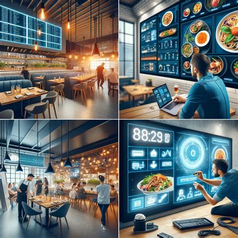 Restaurant Digital Signage 的图像结果
