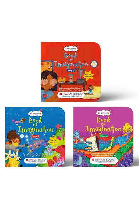 Book of Imagination Bundle | Set of 3 Activity Books | Ages 5–10 ...